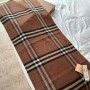 Burberry Giant Icon Check Cashmere Scarf