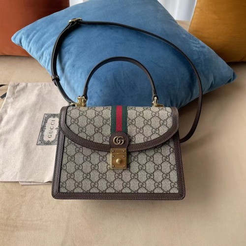 Gucci Ophidia GG Small Top Handle Bag