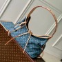 Louis Vuitton CarryAll MM Denim Bag