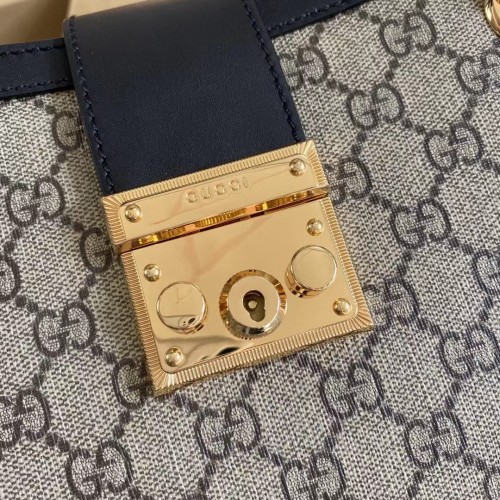 Gucci Padlock medium GG shoulder bag