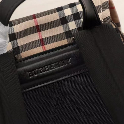 Burberry Vintage Check Medium Rucksack Nylon Backpack 