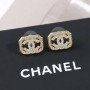 Chanel Crystal CC Earrings