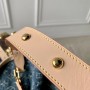 Louis Vuitton CarryAll MM Denim Bag