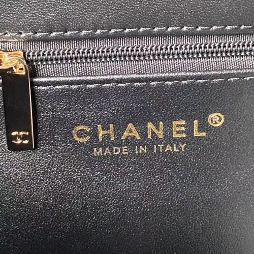 Chanel AS3791 Flap Bag Lambskin Black