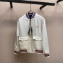 Gucci Nylon canvas reversible zip jacket