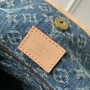 Louis Vuitton CarryAll MM Denim Bag