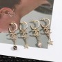 Chanel Crystal CC Earrings