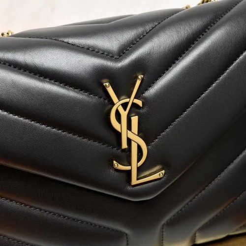 Saint Laurent loulou small in quilted leather