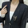 Chanel Black Bag Brooch