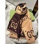 Gucci GG jacquard wool silk scarf