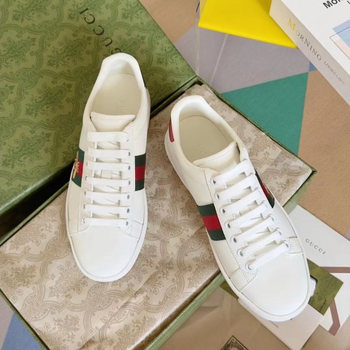 Gucci Ace Bee Embroidered Sneakers