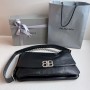 Balenciaga Women's BB Soft Large Flap Bag in Black