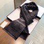 Gucci GG jacquard pattern knitted scarf