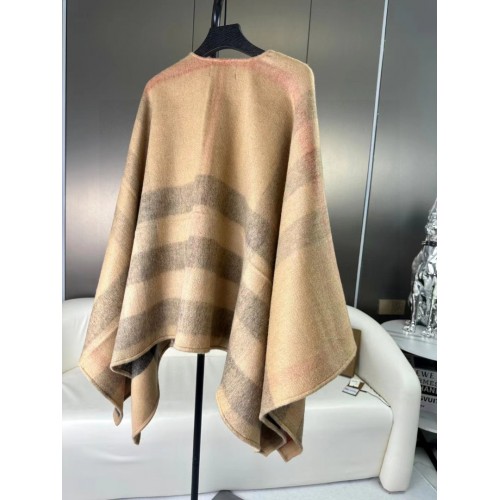 Burberry Charlotte Merino Zip-Front Poncho