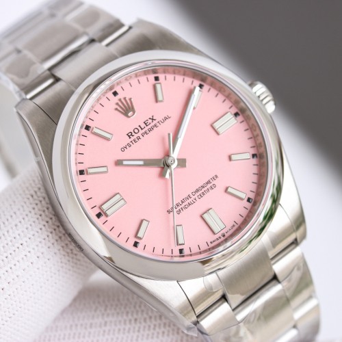 Rolex Oyster Perpetual Watch Pink