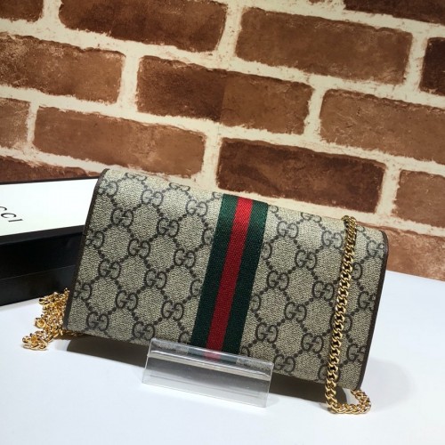 Gucci Ophidia GG chain wallet