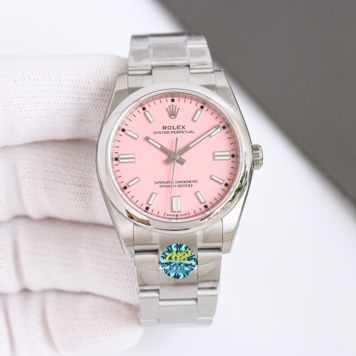 Rolex Oyster Perpetual Watch Pink