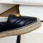 Gucci Leather espadrille with Double G