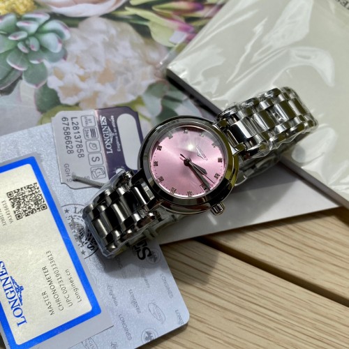 Longines PrimaLuna Watch Pink