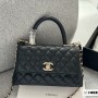 Chanel Caviar Quilted Mini Coco Handle Flap