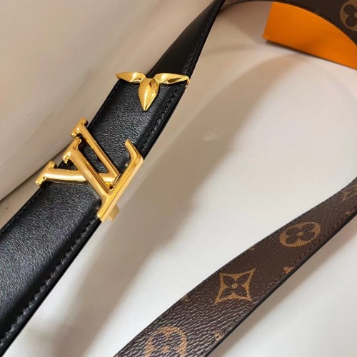 Louis Vuitton Pretty LV 30mm Reversible Belt