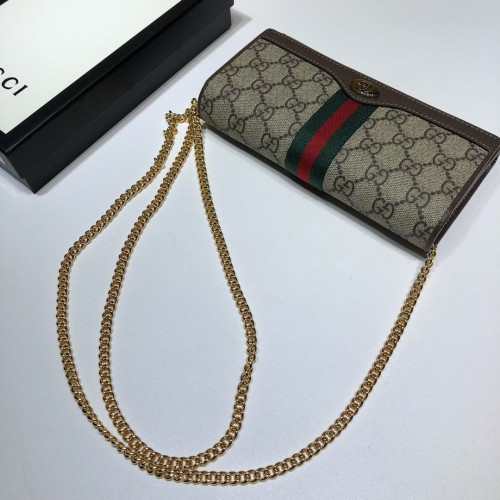 Gucci Ophidia GG chain wallet