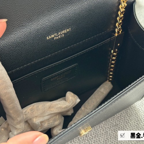 Saint Laurent Kate Small Bag in grained leather