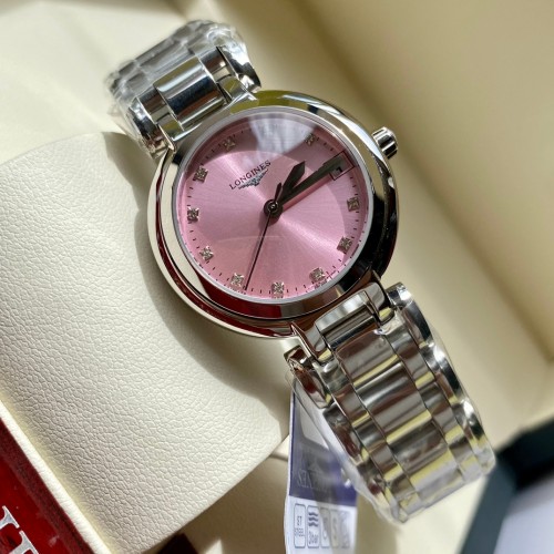 Longines PrimaLuna Watch Pink