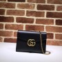 Gucci GG Marmont Chain Wallet Black