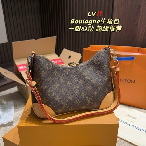 Louis Vuitton Boulogne Crossbody Handbag