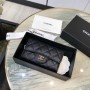 *Superior* Chanel Caviar Quilted Flap Card Holder Wallet