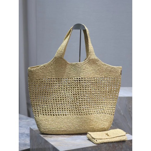 Saint Laurent ICARE IN RAFFIA