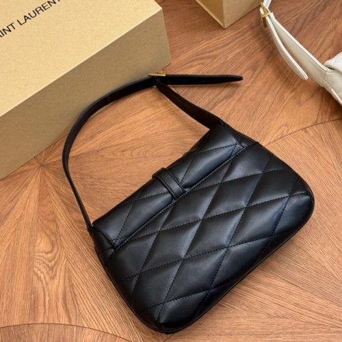 Saint Laurent le 57 hobo bag in quilted lambskin 