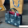 Louis Vuitton Empreinte Monogram Onthego PM Black Beige