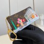 Louis Vuitton Vivienne Holiday Paris Key Pouch