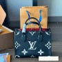 Louis Vuitton Empreinte Monogram Onthego PM Black Beige