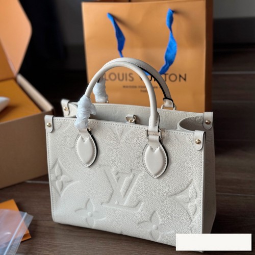 Louis Vuitton Empreinte Monogram Onthego PM Cream