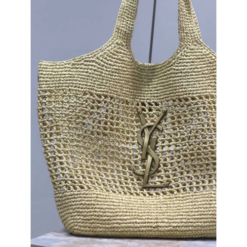 Saint Laurent ICARE IN RAFFIA