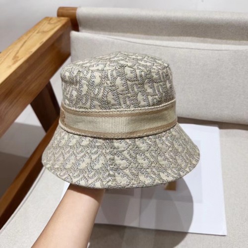 Dior D-Bobby Dior Oblique Small Brim Bucket Hat