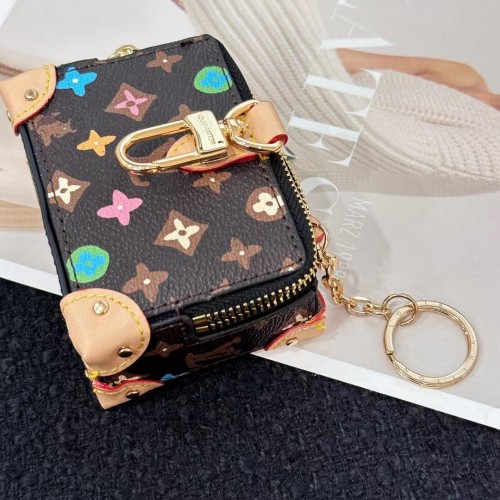 Louis Vuitton Monogram Craggy Trunk Key Holder and Bag Charm 