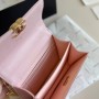 *Sale* Chanel Mini Flap Bag with Top Handle - Pink