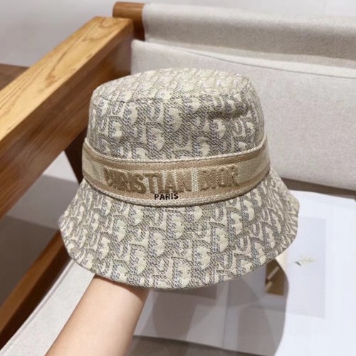 Dior D-Bobby Dior Oblique Small Brim Bucket Hat