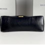 Balenciaga Downtown Small Shoulder Bag With Chain in Black