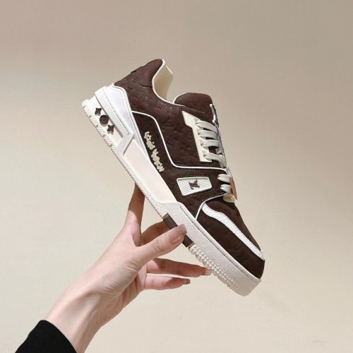 Louis Vuitton LV Trainer Sneaker Brown