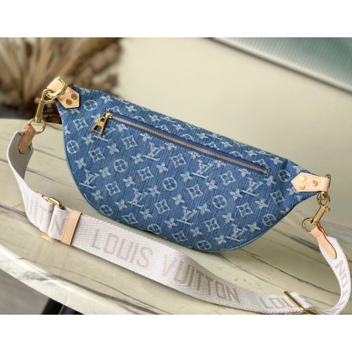 Louis Vuitton Monogram Denim High Rise Bumbag