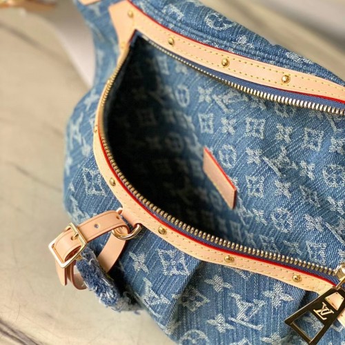 Louis Vuitton Monogram Denim High Rise Bumbag