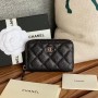 *Superior* Chanel Classic Zipped Coin Purse