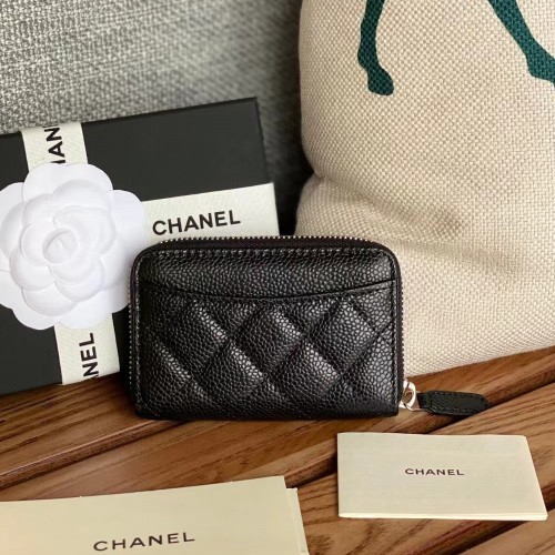 *Superior* Chanel Classic Zipped Coin Purse