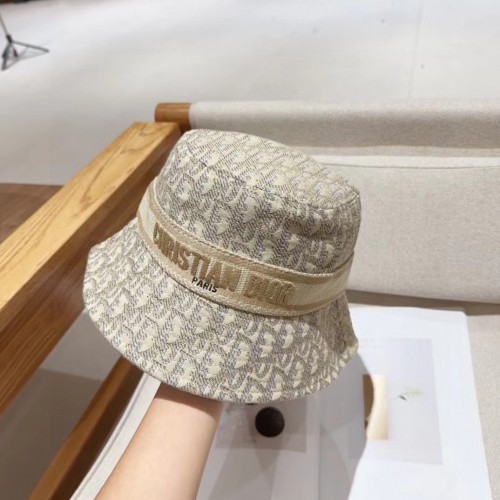 Dior D-Bobby Dior Oblique Small Brim Bucket Hat