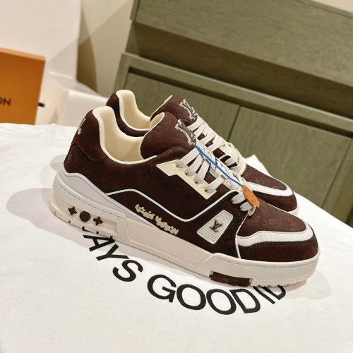 Louis Vuitton LV Trainer Sneaker Brown